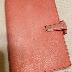 Pink used Filofax